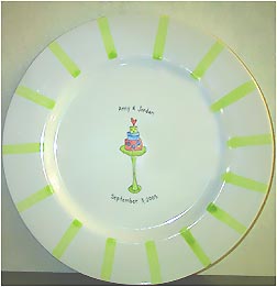 Wedding Invitation Platter