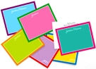 Colorful Correspondence Cards