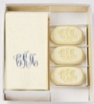 NEW Monogrammed Soap and Guest Towel Set