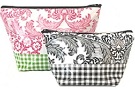 Two Tone Cosmetic Bags